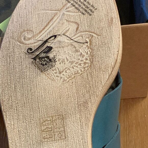 NIB Sun Valley Sandal(Azure) - Picture 11 of 12